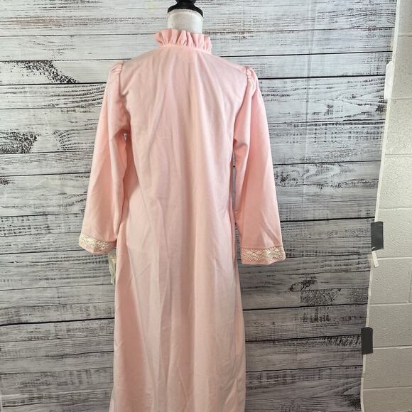 Vintage Apostrophe Guilford Sears Nightgrown Dress size Medium 12-14 Pink Lace - Picture 12 of 13
